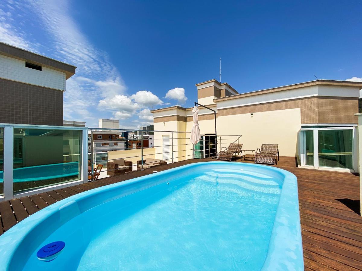 Infinito - Cobertura Frente Mar Com Piscina Lejlighed Governador Celso Ramos Eksteriør billede